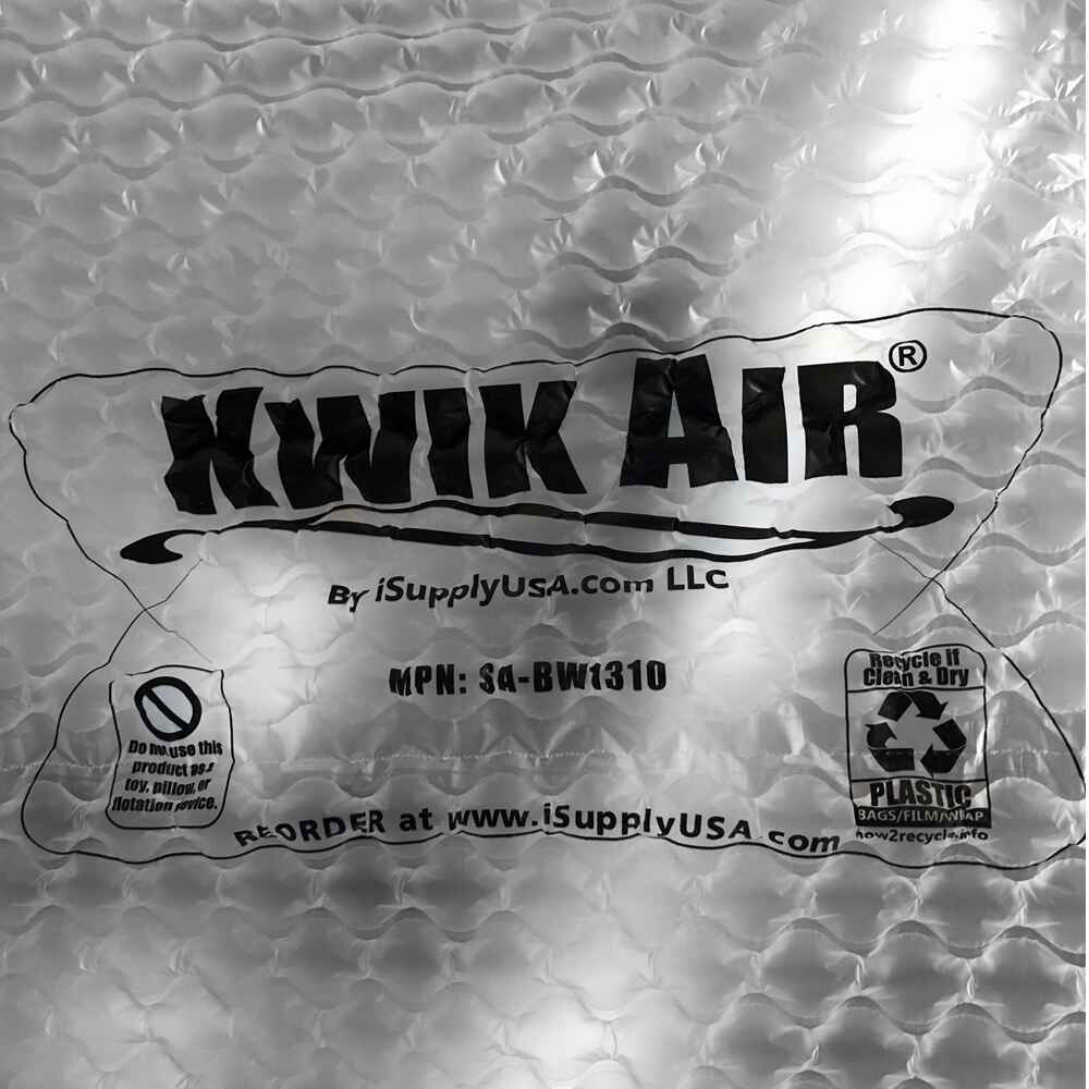 KwikAir® Bubble Cushion Wrap Roll 12 inches LARGE 5/16 inch Bubbles Perforated Every 10 inches